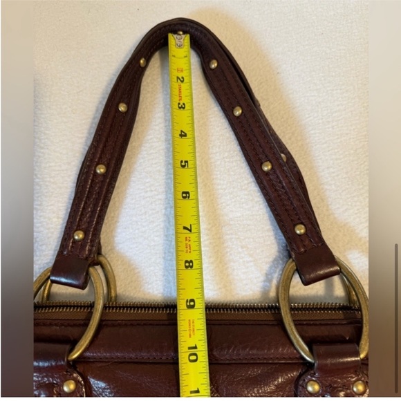 Via Spiga X- Large Chester Brown Leather Hobo Handbag - Picture 5 of 12